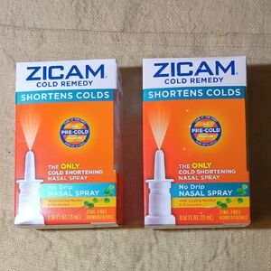 Zicam Cold Remedy Nasal Spray Duo Two For $15 Retail $60